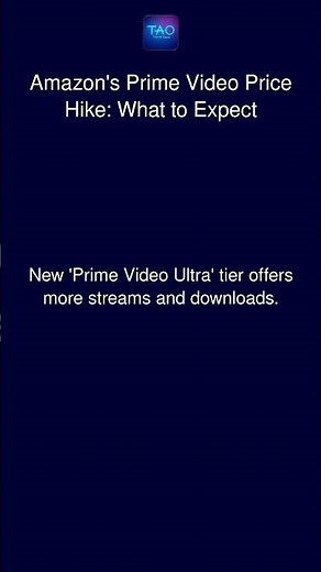 Amazon's Prime Video Price Hike: What to Expect