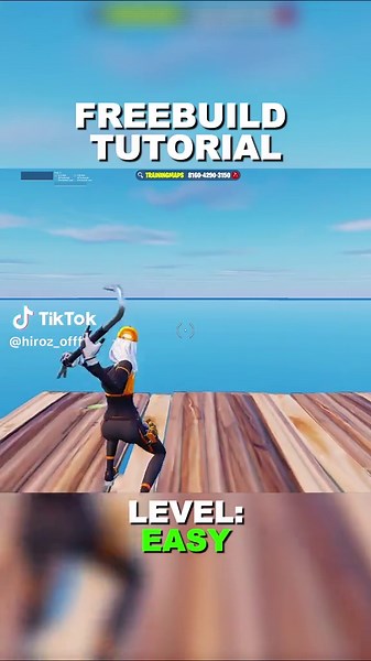 🟢Easy Freebuild Tutorial #fortnite #tutorial #freebuild