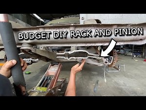 RACK & PINION STEERING CONVERSION INTO HG HOLDEN!