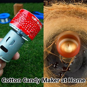 660K views · 1.7K reactions | How To Make Cotton Candy Machine | Cotton Candy Making at Home | Rana Craft | Facebook