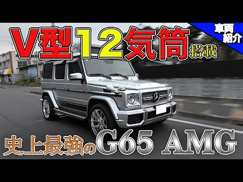 【Gクラスの最高峰G65 AMG試乗】V12エンジンと超豪華インテリアのGクラス！【bond cars Omiya】