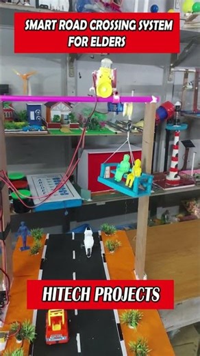 Smart road crossing system for elders | School Project