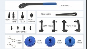 BELEY Engine Camshaft Alignment Timing Tool Compatible with VW Compatible with Audi 2.0T 2.8T 3.0T 3.2T 4.2T 5.2T Engine Belt Locking Tool Kit Replace OEM T40133 T40071 T40058 T10172 T40069 T10035