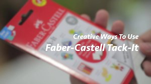 Here are the creative uses of Faber-Castell Tack-It. Check out these tips to spruce up your home or office and make your life easier! 😋👌💯 | Faber-Castell