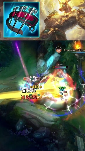 Nasus letality 💥 #leagueoflegends #leagueoflegendsclips #gaming