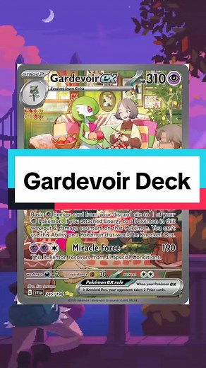 Unleash the Power of Gardevoir ex in Pokemon TCG Decklist