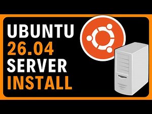 Ubuntu Server Install 26.04 LTS - (Bonus! Web Server)