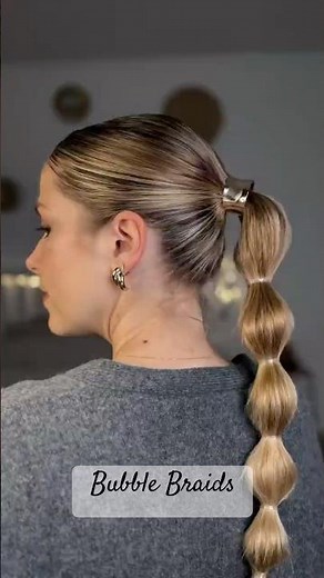 How to Perfect Bubble Braids – Step by Step! ✨
