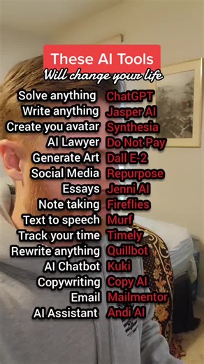 119K views · 619 reactions | These AI tools will change your life  - dm for cerdit or removal:) #aitools #openai #ai | AI Mastery | Facebook