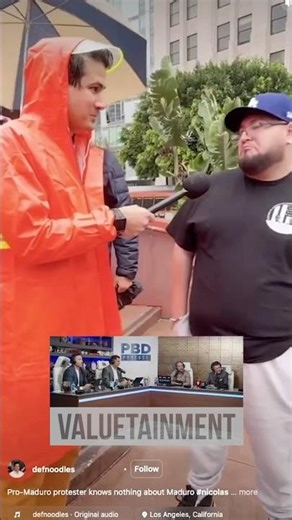 A Pro-Maduro Protester Admits He Knows Nothing About Maduro