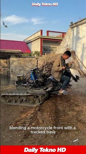 This DIY Tractor is a BEAST 🚜 Check Out This Custom Build #DIYTractor