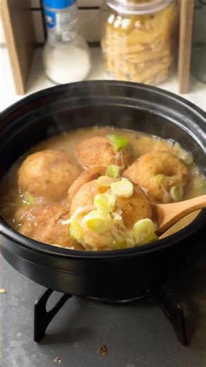 とんこつたこ焼きスープ#簡単レシピ #簡単料理 #おうちごはん#冷凍