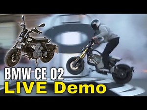 New 2023 BMW CE 02 urban eBike LIVE Demo