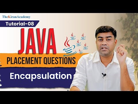 Java Interview Questions | IMPORTANT Encapsulation Questions | Tutorial #8
