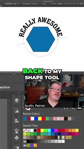 Illustrator Text Trick: Reverse Text Direction Challenge Solved! #shorts