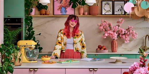 Baker Kim-Joy Calls Her Colorful English Home a "Giant Cake I Can Live In"