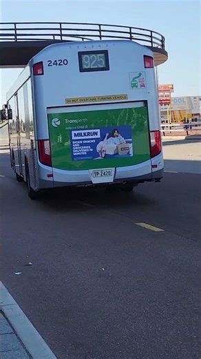 Transperth TP2420 Transperth Volvo B7RLE Voith departing #transperth #automobile #machinetransport