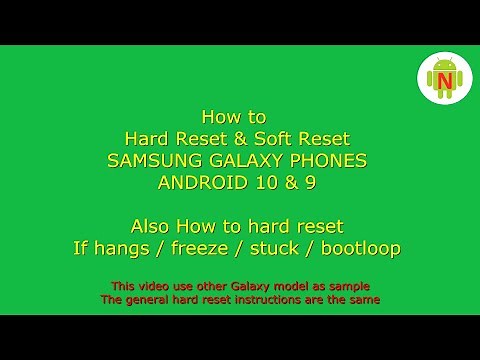Samsung Galaxy A31 Hard Reset / Soft Reset / Factory reset