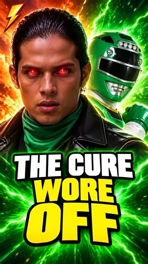 Carlos fought while his vampire cure wore off #powerrangers