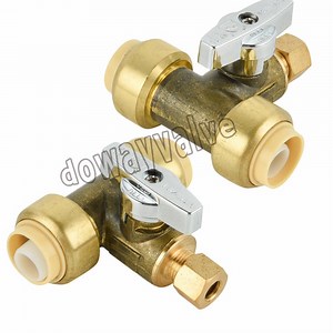 [Hot Item] High Quality Push Fit Shut off Valvewater Shut off Valve