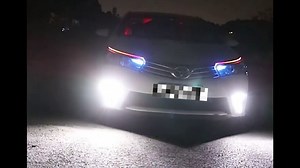 H11 Fog Light Bulbs 8000K Iced Blue Fog Lamps, Mini Size H8/H9/H11LL Fog Lights or DRL for Car,Trucks, 2-Pack