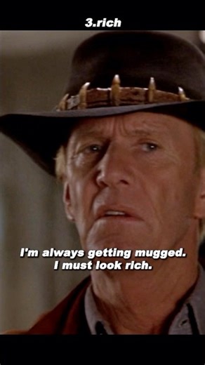 🎬 "That's Not a Knife!" | ICONIC Outback Justice in L.A. | Crocodile Dundee (1986) 🐊🗡️