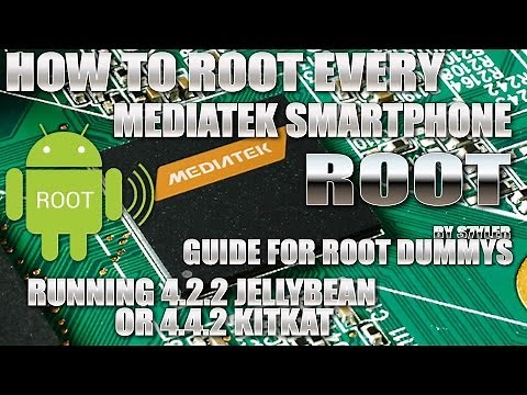 How to 1-CLICK-ROOT Mediatek 4.2 or 4.4 KitKat Smartphones and change iRoot to normal SuperSU