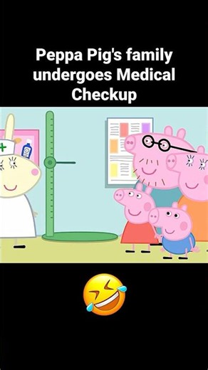 Peppa Pig's Family Undergoes Medical Checkup! 🤣 Part 2 #peppapig #peppa #animation