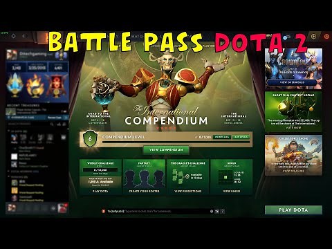Dota 2 The International Compendium 2024 Full Preview (Ringmaster Update) - Dota 2 Battle Pass 2024?