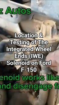 Locate & Test Ford Integrated Wheel Solenoids on F-150 2004-2007
