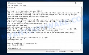 How to remove Uyjh ransomware, Decrypt .uyjh files. - MyAntiSpyware