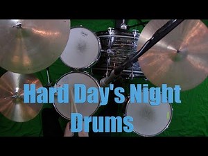 A Hard Day's Night - Drum Track Isolated