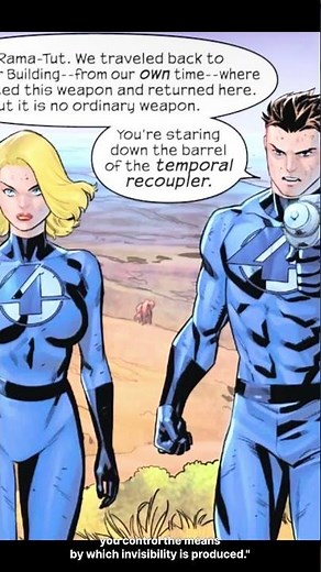 How Sue Storm Sees The Chains #fantasticfour #invisiblewoman #marvel #marvelcomics #comics
