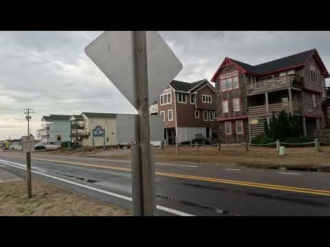 South Nags Head Beach Road and Beach Walk