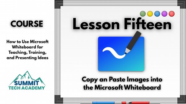 How to Copy and Paste Images into the Microsoft Whiteboard