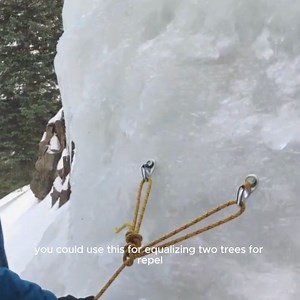 549K views · 5.8K reactions | Mark Smiley shows us a Portuguese Bowline through fixed hangers. What other uses for this knot are there? ⤵️ : Mark Smiley #SterlingRope #SterlingSolid #IceClimbing #AnchorKnot | Sterling Rope | Facebook