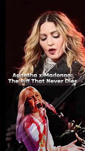 Agnetha ABBA vs Madonna: The Riff That Never Dies🎶
