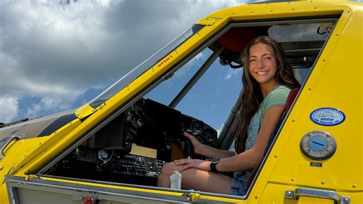 Flying a crop duster! 🤯