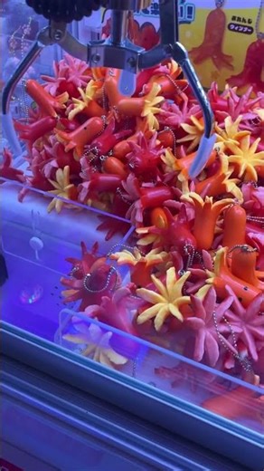 One take challenge- Octopus sausages key-ring GET!￼