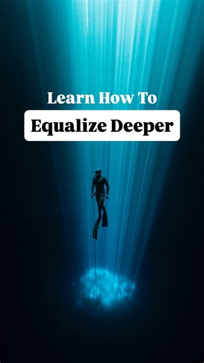 Chiara | Freedive Instructor on Instagram: "How to freedive deeper 🌊🤿 Freedivers, are you stuck at 20 feet (6 meters)? THIS IS WHY ⤵️ Do you reach this depth and feel like you just can’t equalize your ears anymore? This is because most beginner freedivers rely on the Valsava equalization technique. And this method actually begins to fail around 20 feet or 6 meters. To dive deeper safely, it is time to learn a new skill - Frenzel Equalization 👂🔥 With proper technique, Frenzel can take freediv