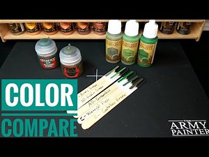 Color Compare: Castellan Green