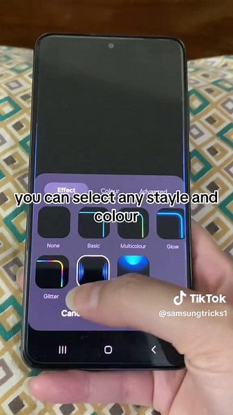 Samsung Charging Edge Lighting Trick for Happiness