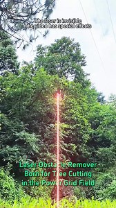 2.7M views · 10K reactions | Laser obstacle remover helped hundreds of power companies solve the problem of clearing obstacles from high-voltage lines. #Laser Obstacle Remover #Laser Tree Cutter #RedCoast Laser #Laser Cannon China | Redcoast Laser | Facebook