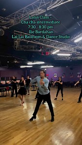“Cha cha choreographer by Ilie Bardahan! So fun! Intermediate Latin group class-Chacha Tuesday 7:30 pm @lailaiballroom . 🌹😍 #womensupportingwomen #ballroomdancing #dancing #ballroomlatindance #iliebardahan #dance #latinballroomdance #marilynlim #dancejourney #joy #noregrets | Marilyn Lim