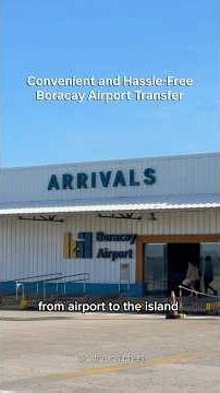 Boracay Airport Transfer Guide #Boracay #travelvlog #philippines #boracayphilippines