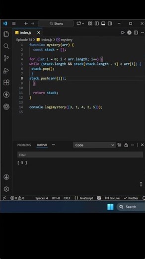 DSA Interview Trap 😳 Monotonic Stack Output Question | 90% Get It Wrong