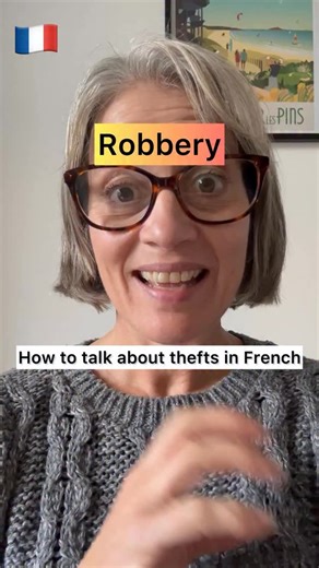 How to talk about thefts in French 🕵️‍♂️ Speak better French now! 🇫🇷 Un cambriolage – a burglary, usually breaking into a house, shop or museum. Un cambrioleur / une cambrioleuse – a burglar. Un vol – a theft or robbery Un vol d’identité - Identity theft Un voleur / une voleuse – a thief. 📰 Le 19 octobre 2025, un cambriolage spectaculaire a eu lieu au Louvre. 📰 On 19th October 2025, a spectacular burglary took place at the Louvre. 💎 Les cambrioleurs ont volé des bijoux historiques. The bur
