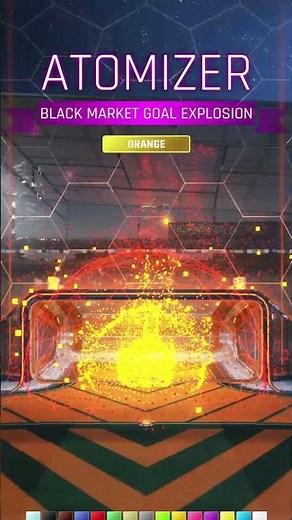 All Painted Goal Explosions 'ATOMIZER' Rocket League