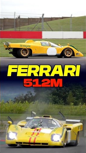 The LOUDEST Ferrari? - Ferrari 512M - #ferrari #lemans #sportscar #supercars #v12 #puresound