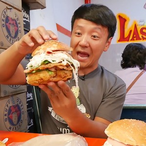 92K views · 1.6K reactions | Eating (Cemita) in Puebla, Mexico! Discover the unique flavors and ingredients that make this local favorite stand out. From the bustling streets of Puebla to the very spot where this culinary gem is created. #MexicanCuisine #PueblaMexico #BestSandwich #StreetFood #FoodVlog #CulinaryAdventure #TasteOfMexico #FoodieDiscoveries #TravelEats #LocalFlavors | Strictly Dumpling | Facebook